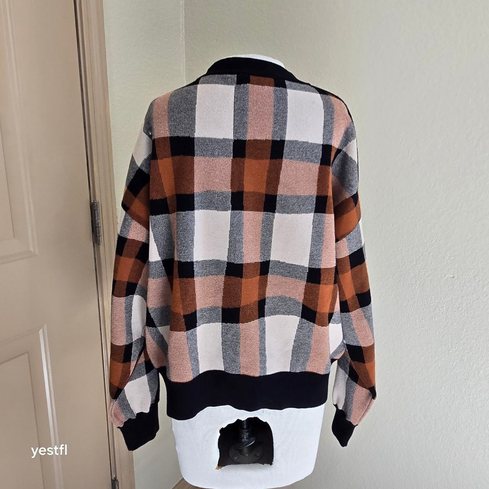 Rodebjer Reilly Check Multi/Patterned Pullover Kn… - image 8